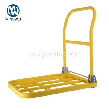 Carro de plataforma plegable de metal